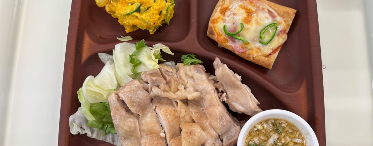 【親和の学生寮】今日の晩ごはん☆よだれ鶏