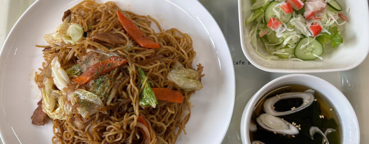 【親和の学生寮】今日の晩ごはん☆やきそば