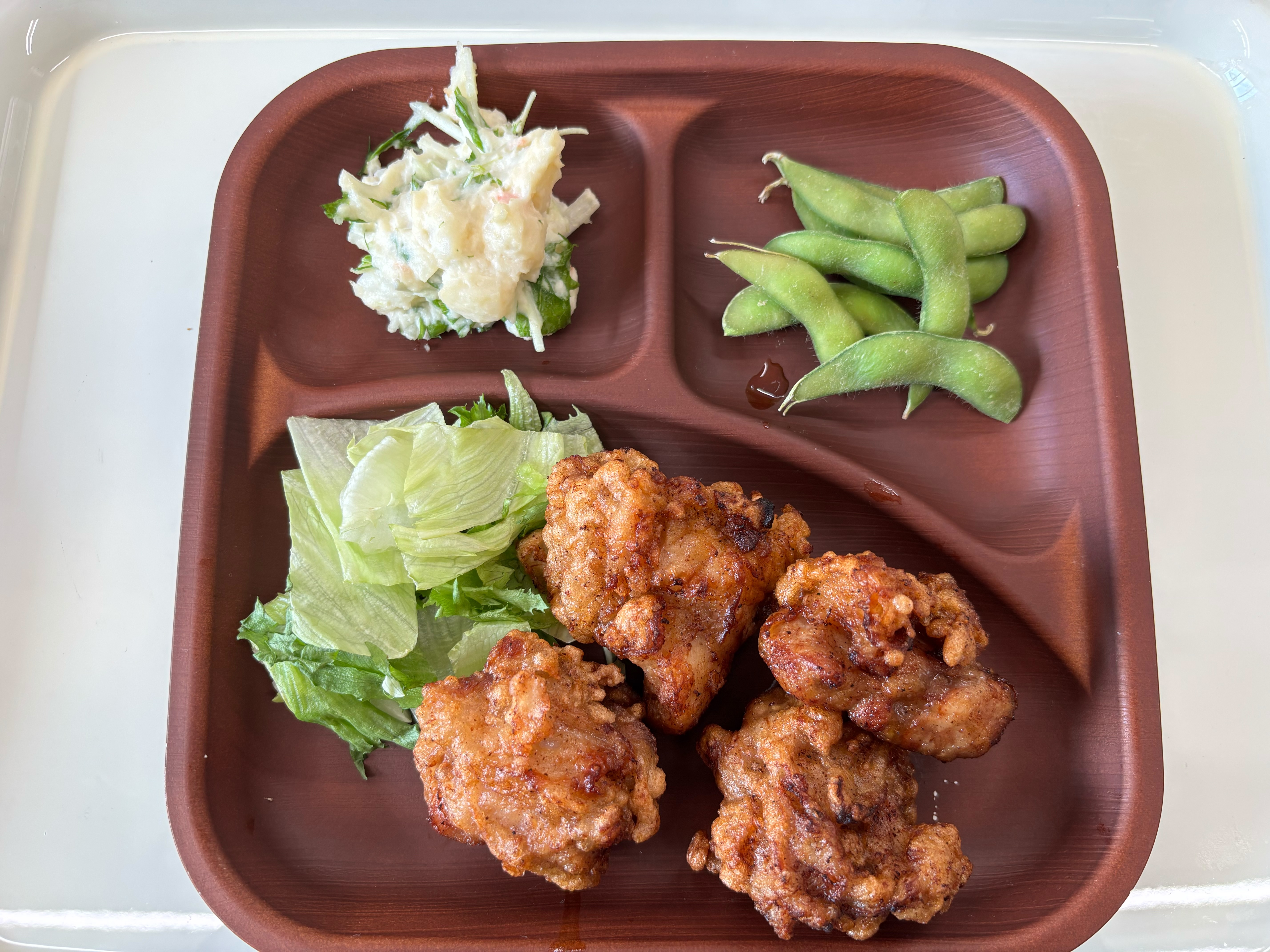 【親和の学生寮】今日の晩ごはん☆からあげ