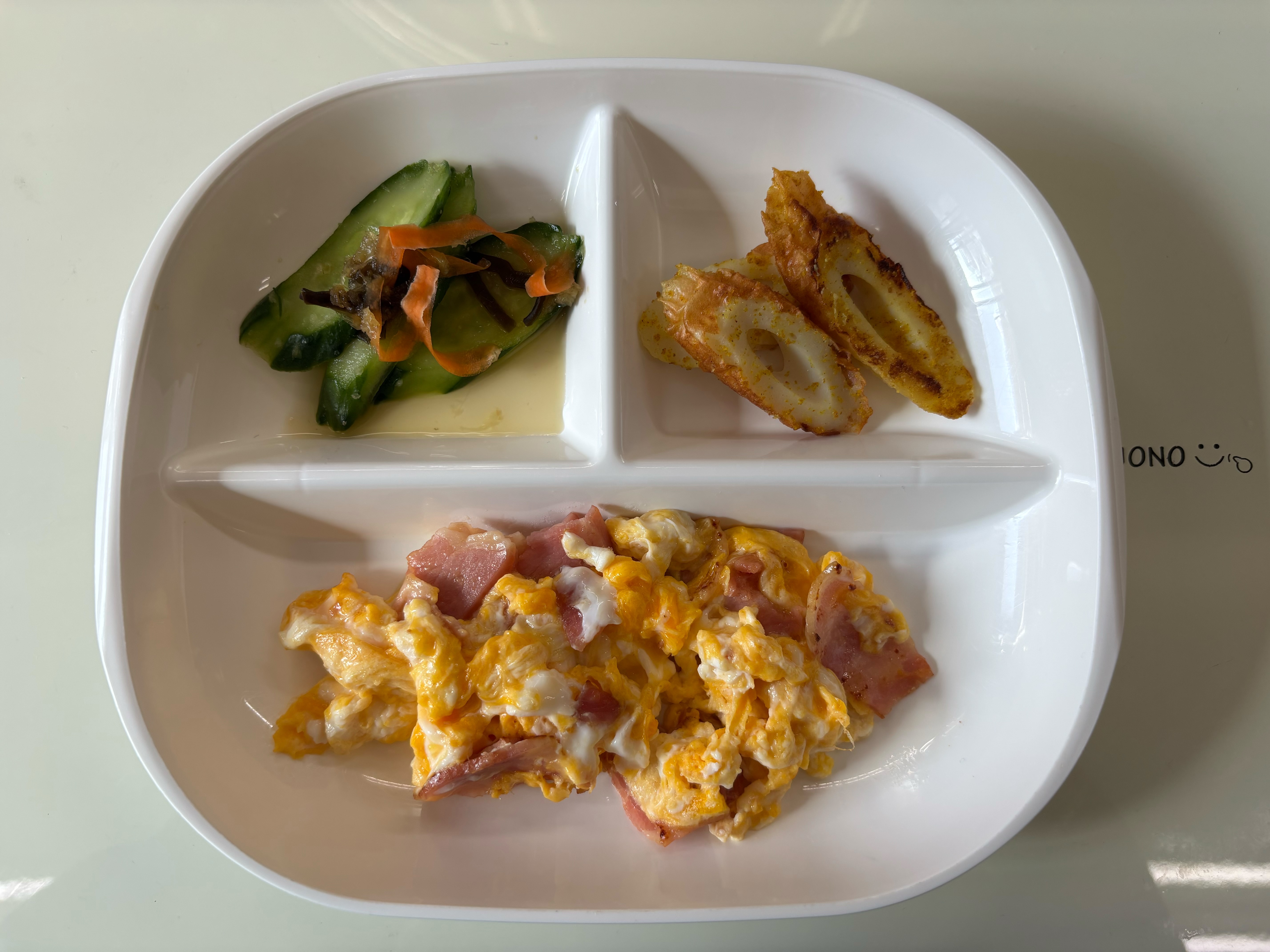 【親和の学生寮】今日の朝ごはん☆スクランブルエッグ