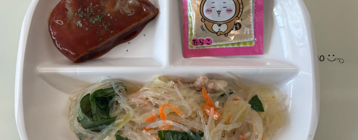 【親和の学生寮】今日の朝ごはん☆春雨炒め