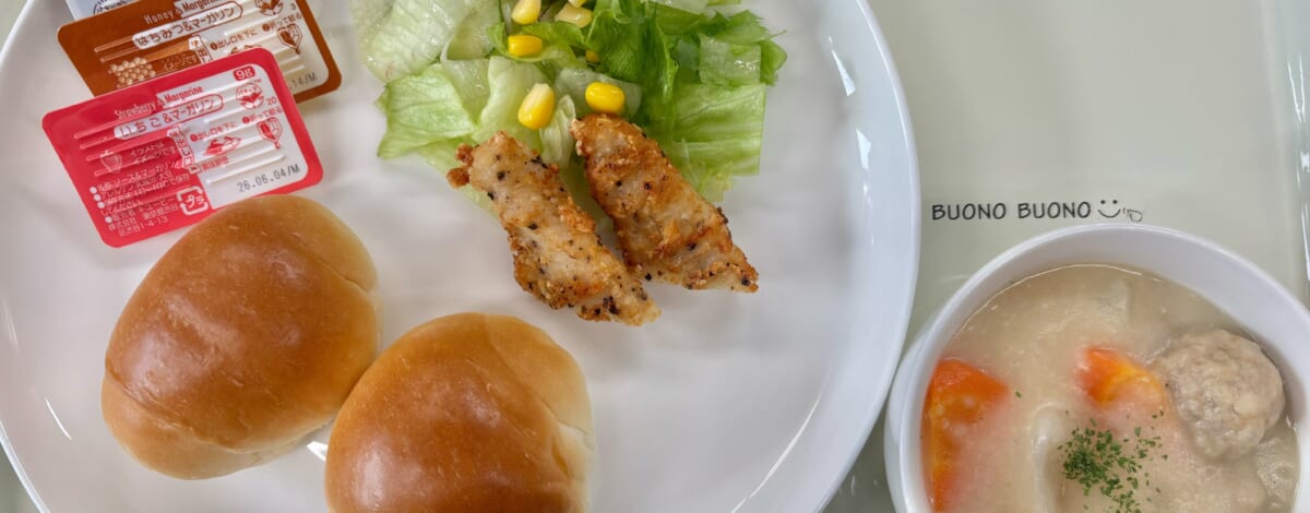 【親和の学生寮】今日の朝ごはん☆クリームシチュー