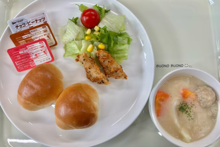 【親和の学生寮】今日の朝ごはん☆クリームシチュー