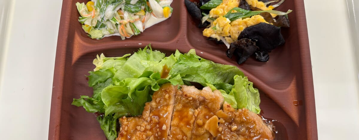 【親和の学生寮】今日の晩ごはん☆トンテキ