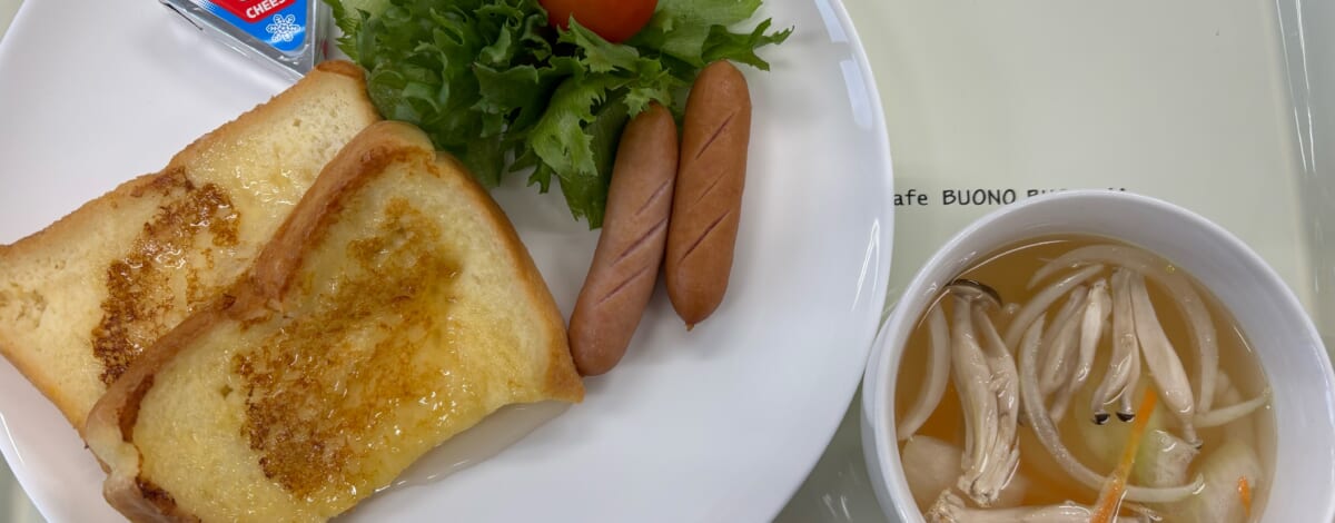 【親和の学生寮】今日の朝ごはん☆フレンチトースト