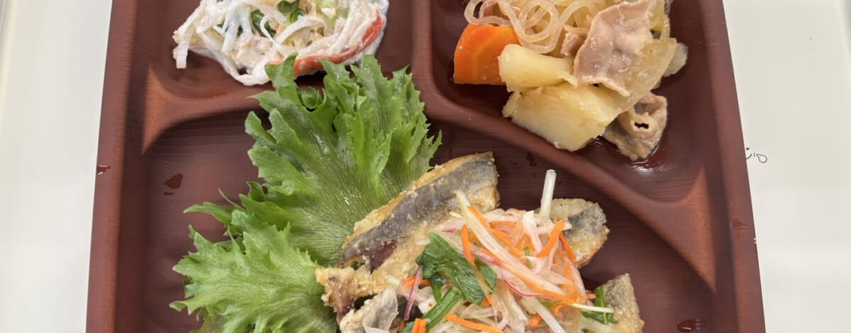 【親和の学生寮】今日の晩ごはん☆魚の南蛮漬け