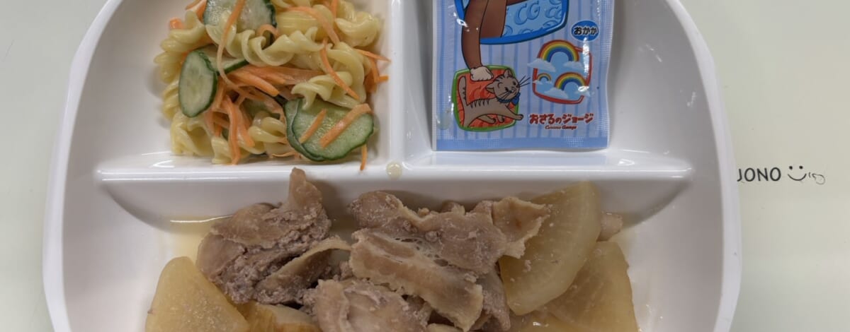 【親和の学生寮】今日の朝ごはん☆豚バラ大根