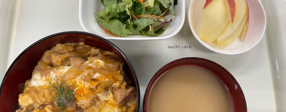 【親和の学生寮】今日の晩ごはん☆親子丼