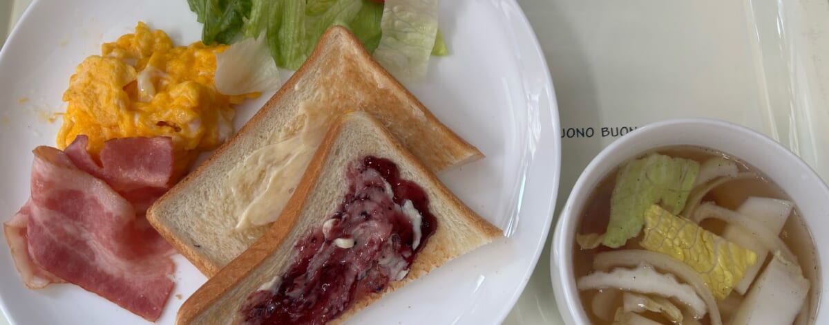 【親和の学生寮】今日の朝ごはん☆ジャムトースト