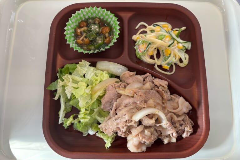 【親和の学生寮】今日の晩ごはん☆豚の生姜焼き