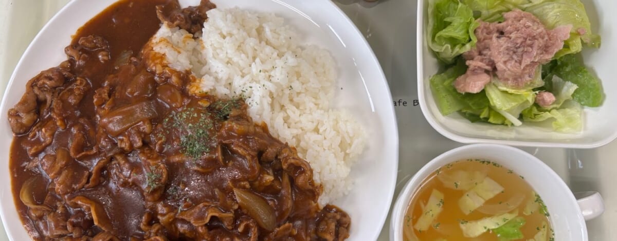 【親和の学生寮】今日の晩ごはん☆ハヤシライス