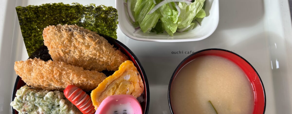 【親和の学生寮】今日の晩ごはん☆のり弁丼