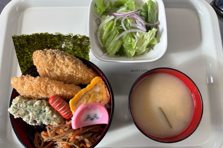 【親和の学生寮】今日の晩ごはん☆のり弁丼
