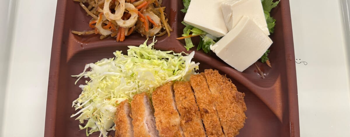 【親和の学生寮】今日の晩ごはん☆とんかつ