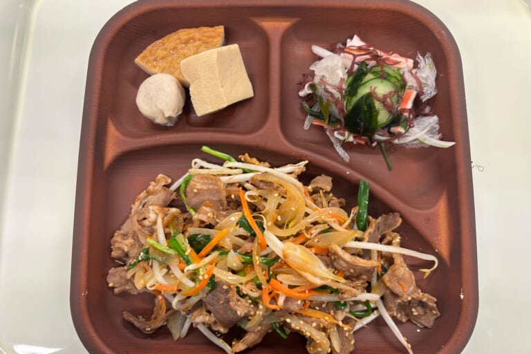 【親和の学生寮】今日の晩ごはん☆プルコギ