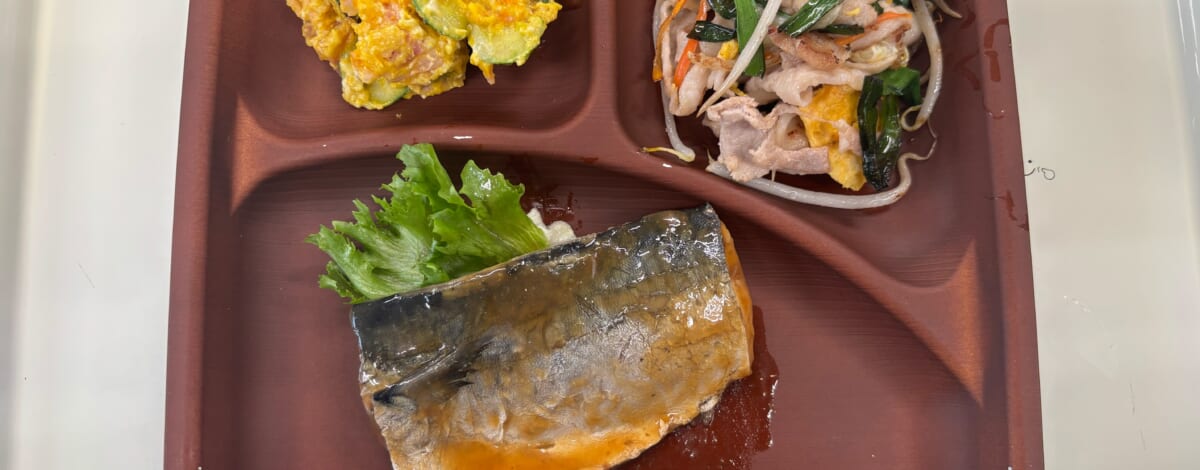 【親和の学生寮】今日の晩ごはん☆さば味噌煮