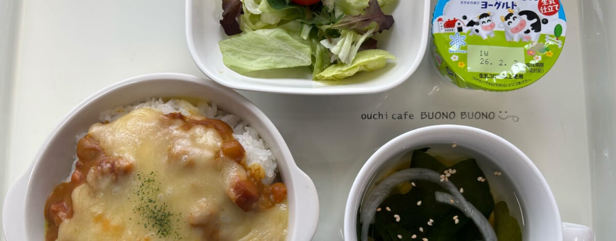 【親和の学生寮】今日の晩ごはん☆カレードリア