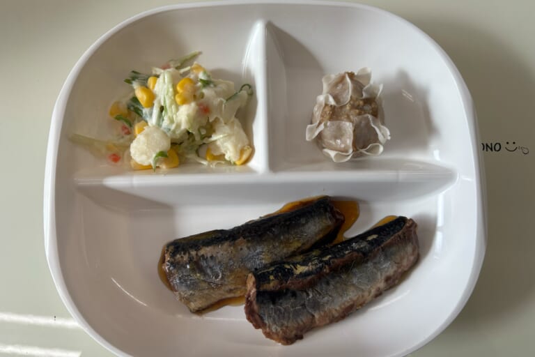 【親和の学生寮】今日の朝ごはん☆いわし生姜煮