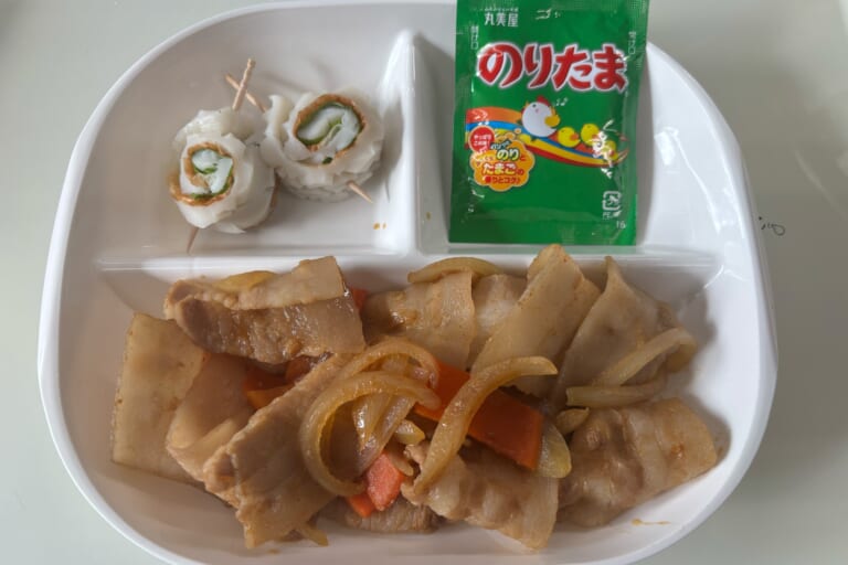 【親和の学生寮】今日の朝ごはん☆焼き肉