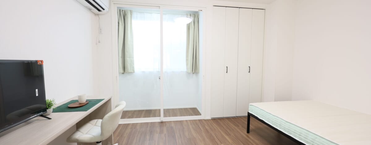 【即入居可】家具・家電つきのお部屋【築浅1Ｋ】