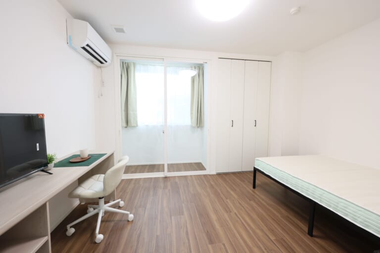 【即入居可】家具・家電つきのお部屋【築浅1Ｋ】