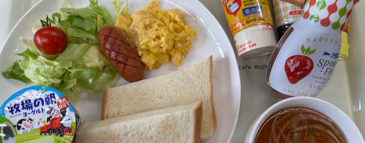 【親和の学生寮】今日の朝ごはん☆セレクトジャムトースト