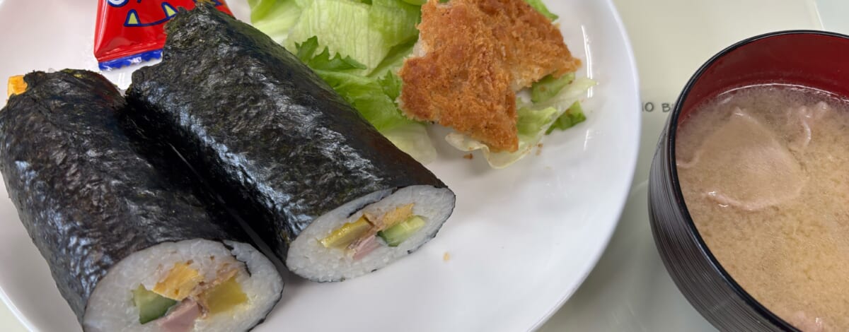 【親和の学生寮】今日の晩ごはん☆恵方巻