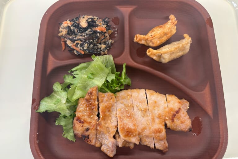 【親和の学生寮】今日の晩ごはん☆豚ロースみそ漬け焼き
