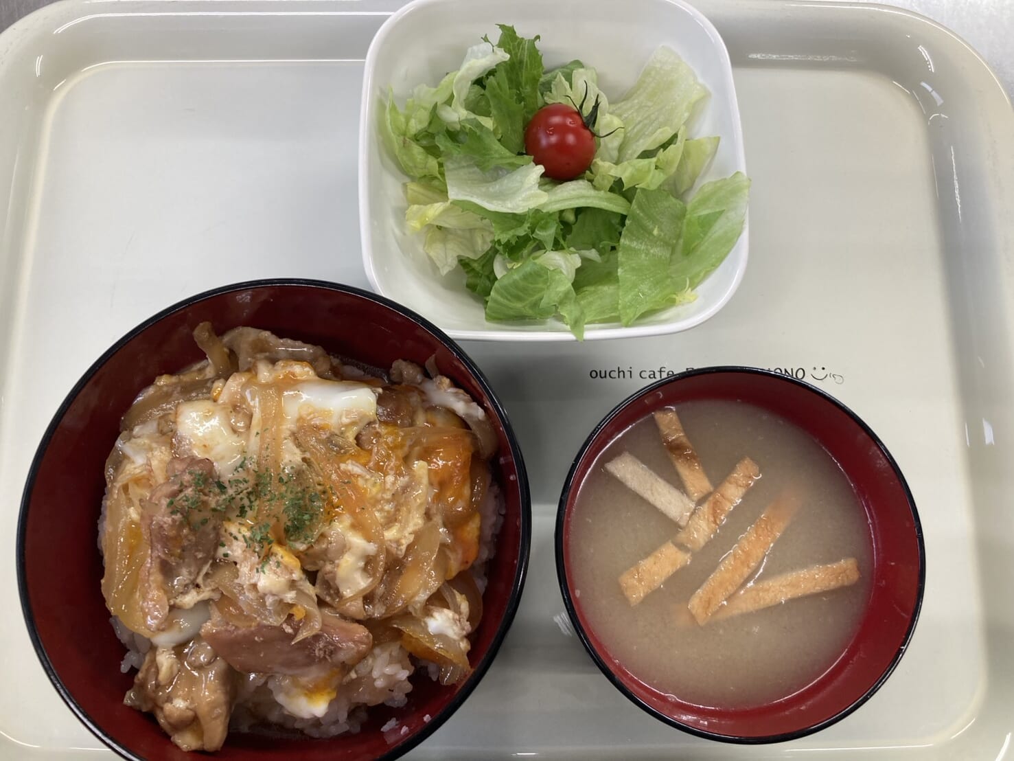 【親和の学生寮】今日の晩ごはん☆親子丼
