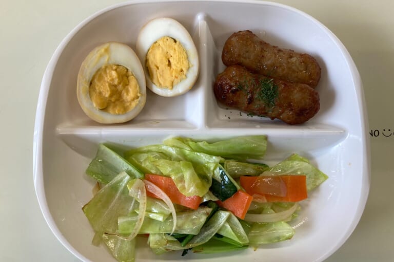 【親和の学生寮】今日の朝ごはん☆野菜炒め