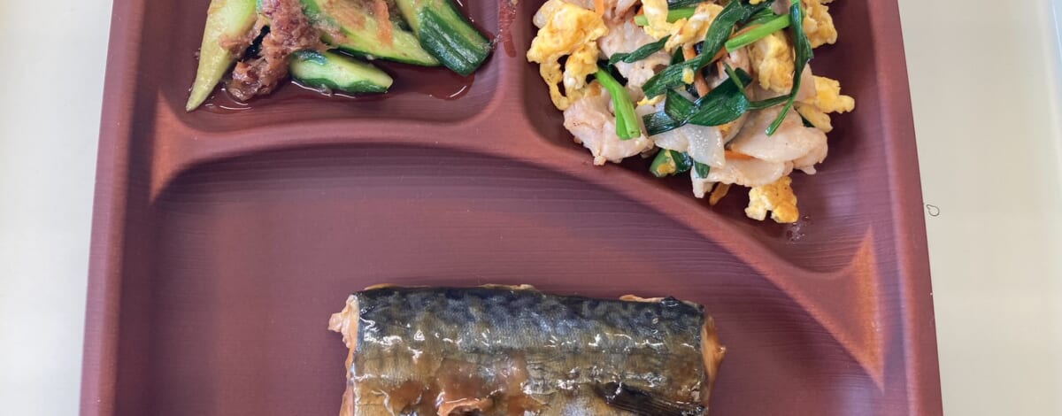 【親和の学生寮】今日の晩ごはん☆さば味噌煮