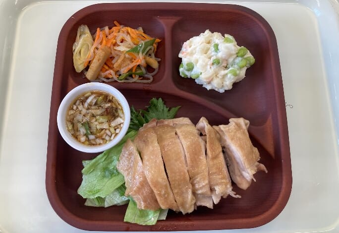 【親和の学生寮】今日の晩ごはん☆よだれ鶏