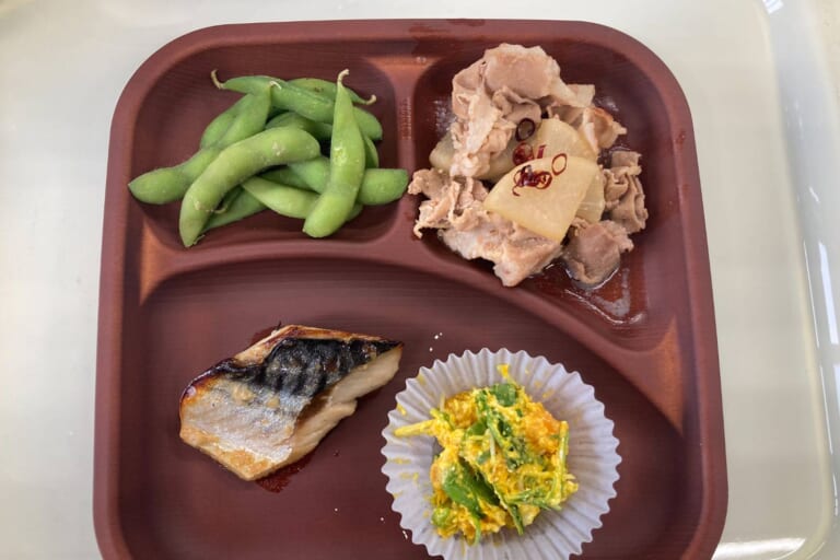【親和の学生寮】今日の晩ごはん☆焼き魚