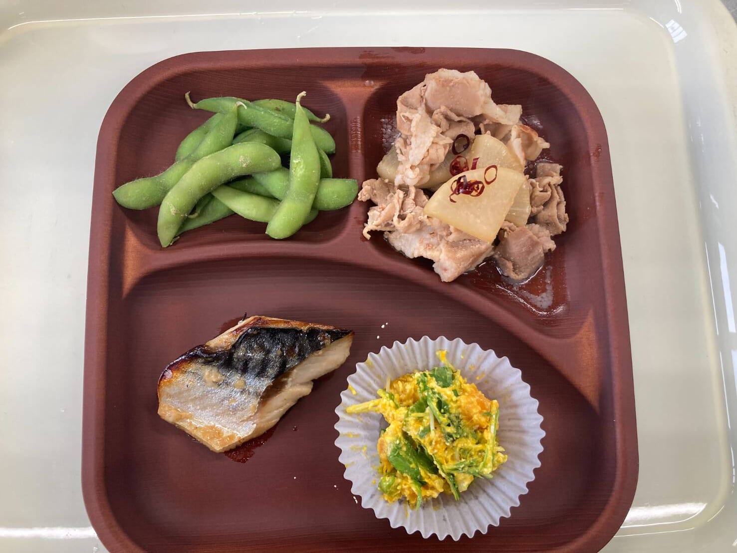 【親和の学生寮】今日の晩ごはん☆焼き魚