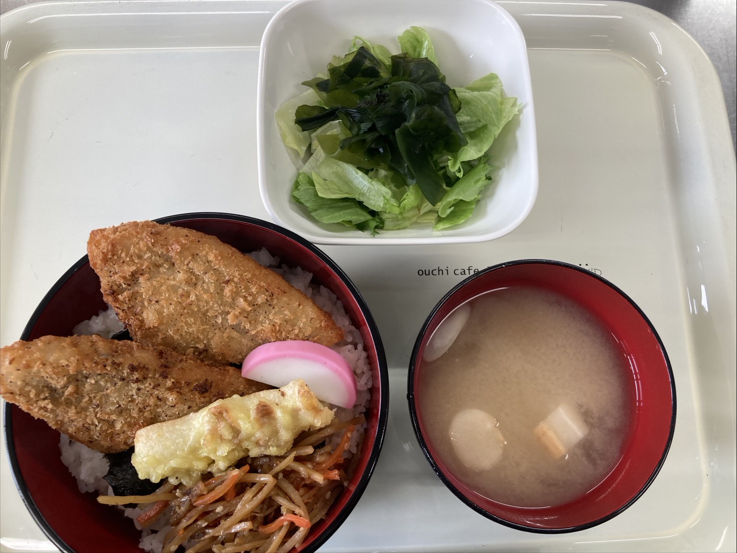 【親和の学生寮】今日の晩ごはん☆のり弁丼