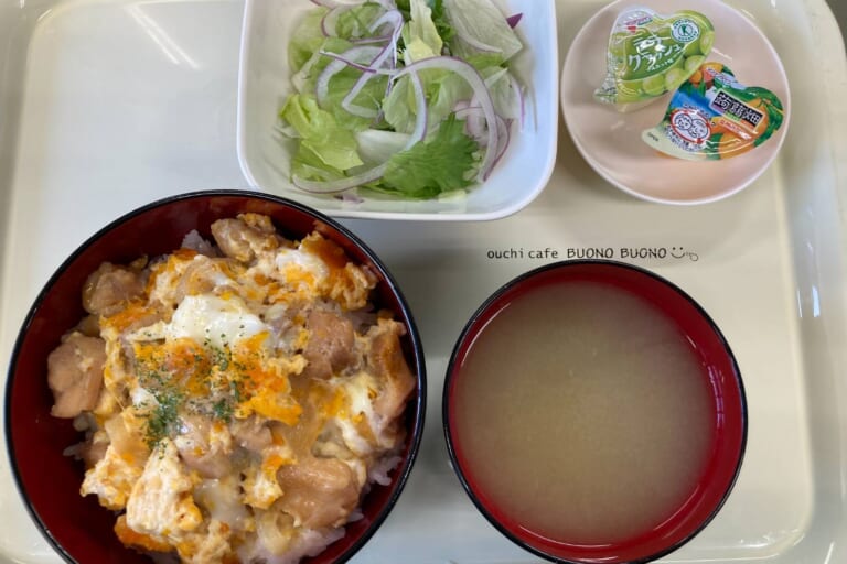 【親和の学生寮】今日の晩ごはん☆親子丼