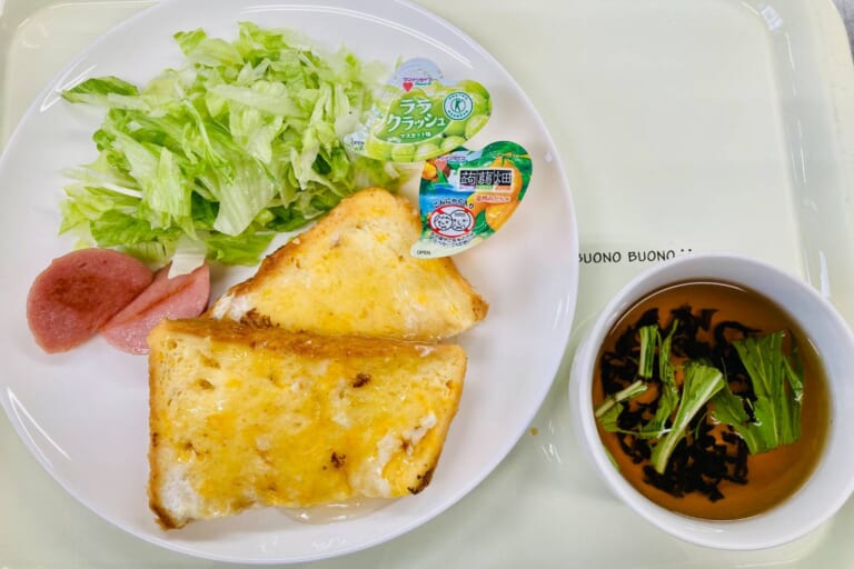 【親和の学生寮】今日の朝ごはん☆フレンチトースト