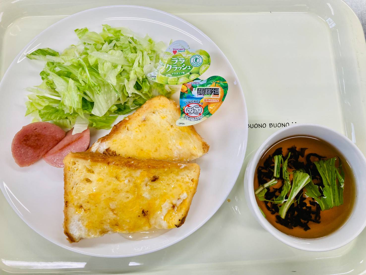 【親和の学生寮】今日の朝ごはん☆フレンチトースト