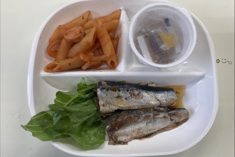 【親和の学生寮】今日の朝ごはん☆いわしの生姜煮
