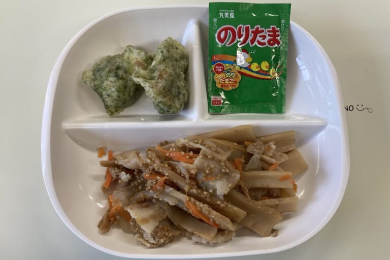 【親和の学生寮】今日の朝ごはん☆メンマ炒め