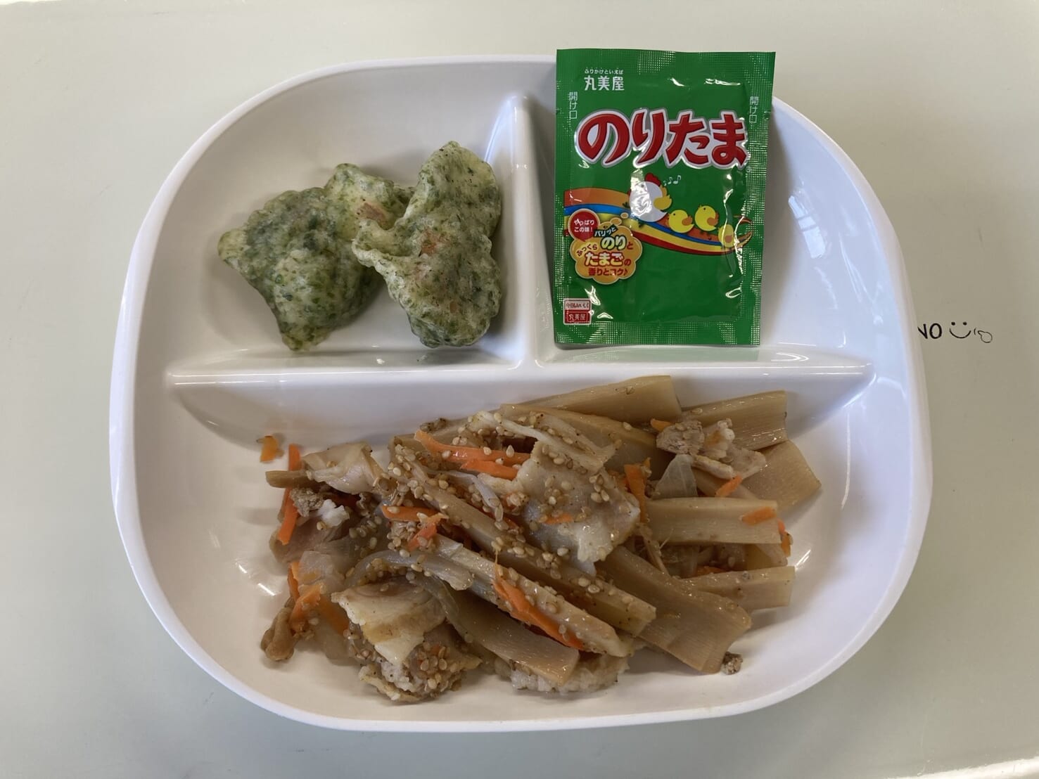 【親和の学生寮】今日の朝ごはん☆メンマ炒め