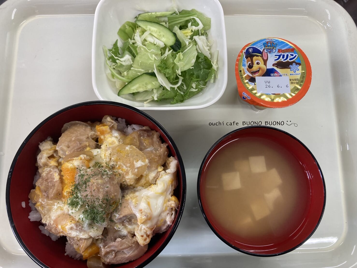 【親和の学生寮】今日の晩ごはん☆親子丼