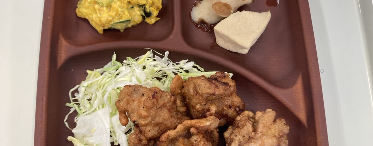 【親和の学生寮】今日の晩ごはん☆からあげ
