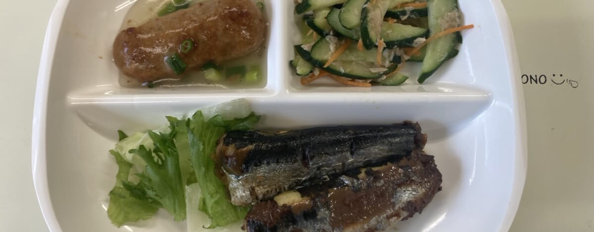 【親和の学生寮】今日の朝ごはん☆いわしの生姜煮