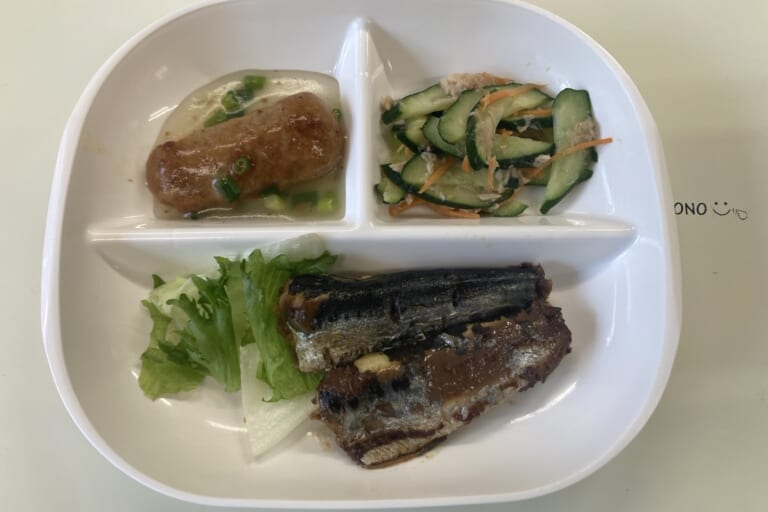 【親和の学生寮】今日の朝ごはん☆いわしの生姜煮