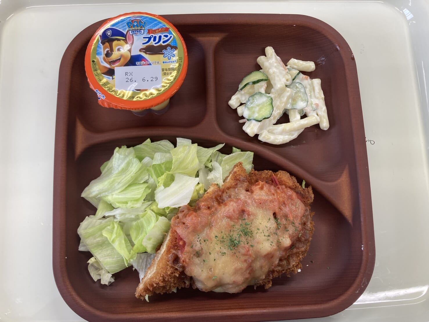 【親和の学生寮】今日の晩ごはん☆チキンパルメジアーナ