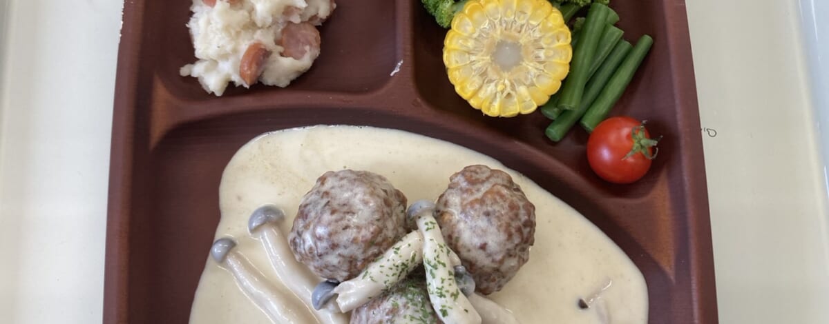 【親和の学生寮】今日の晩ごはん☆スウェーデンミートボール