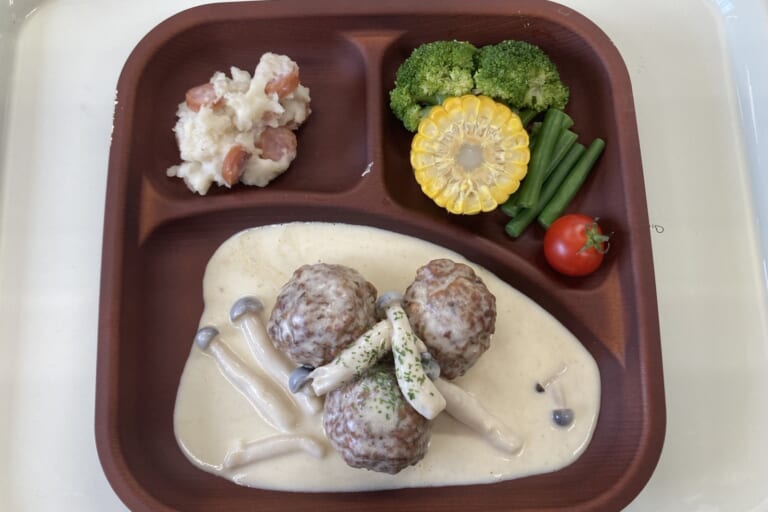 【親和の学生寮】今日の晩ごはん☆スウェーデンミートボール