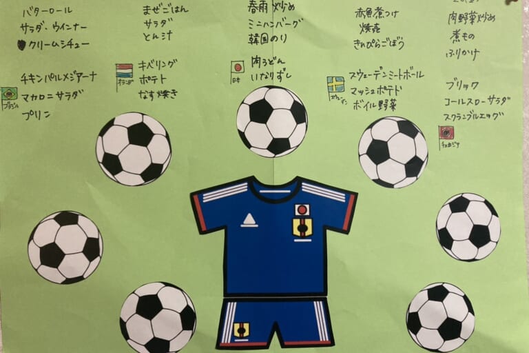 【親和の学生寮】今週のメニュー表（6/22～6/26）