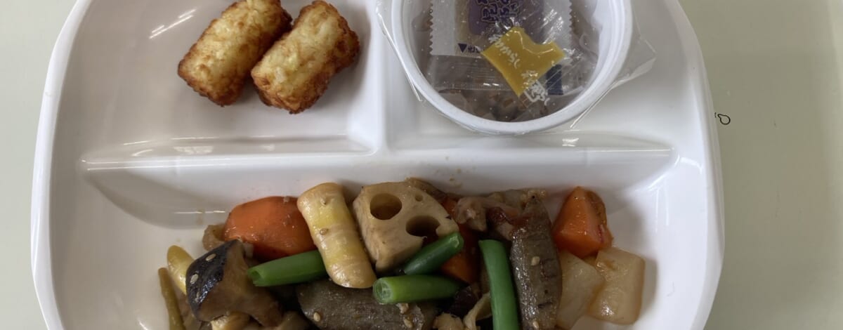 【親和の学生寮】今日の朝ごはん☆筑前煮